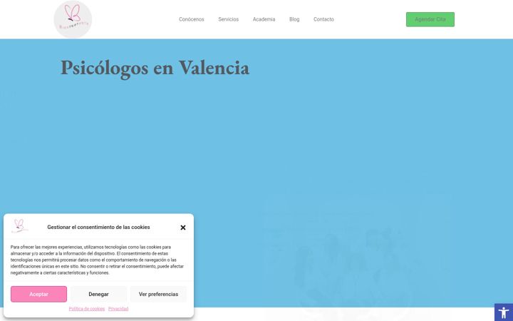Screenshot of bientratarte.com