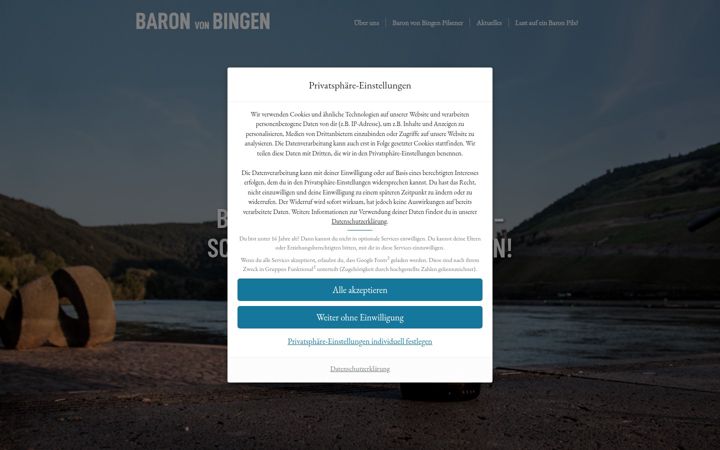 Screenshot του bier-von-bingen.de