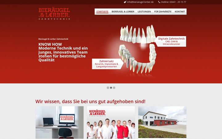 Screenshot του bieraeugel-lorber.de