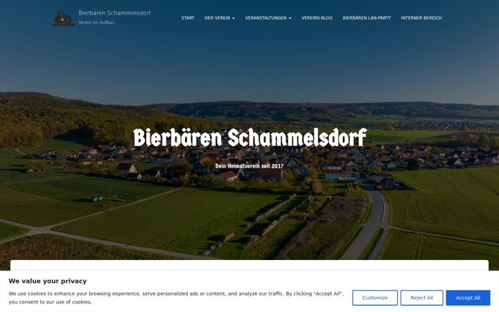Ekraanipilt saidist bierbaeren-schammelsdorf.de