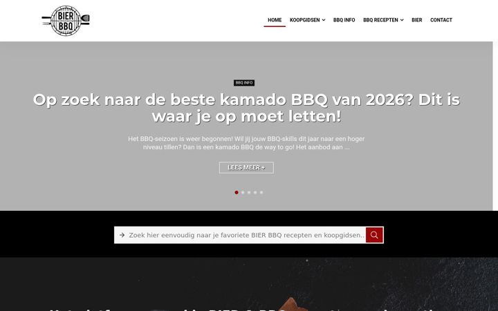 Screenshot of bierbbq.nl