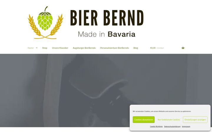 Screenshot of bierbernd.de