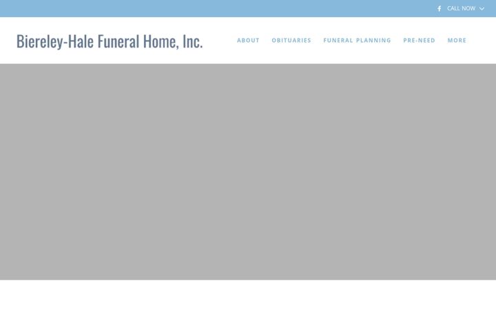 Screenshot of biereleyhale.com