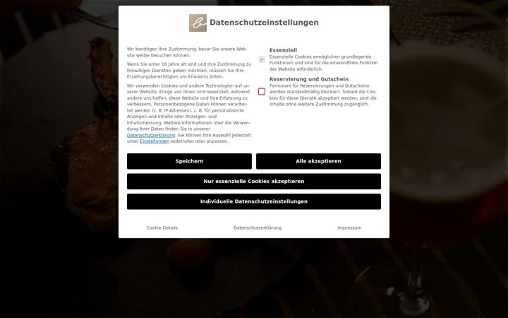 Skärmbild av bierfein.de