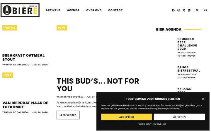 Screenshot of biergrandcru.be
