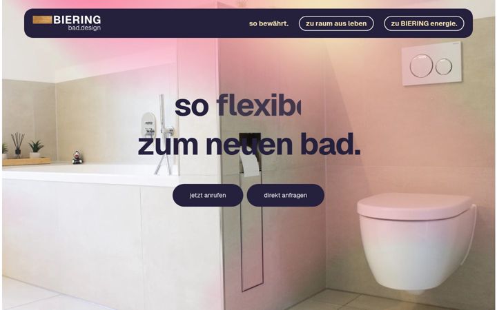 Screenshot of biering-bad.de