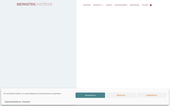 Screenshot of bierkistenchallenge.com