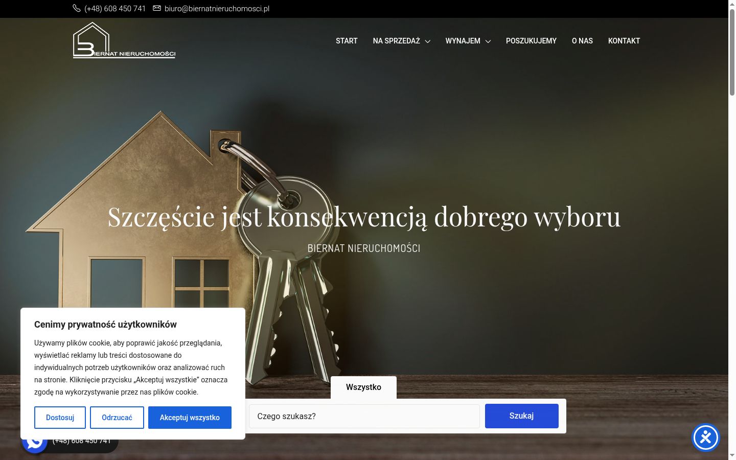 Ekrānuzņēmums ar piekrišanas baneri, kas tika rādīts pirms jebkādas mijiedarbības