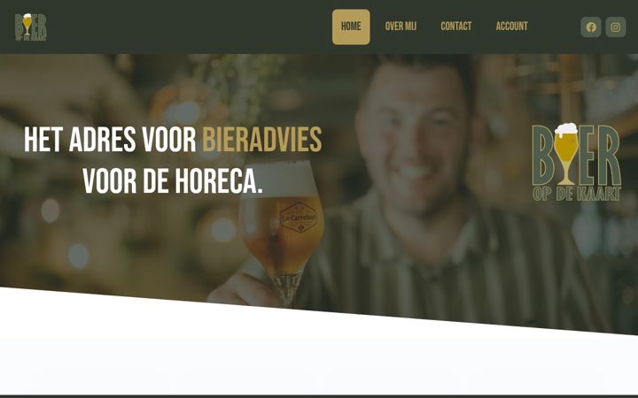 Captura de ecrã de bieropdekaart.nl