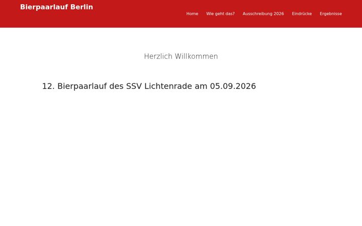 Screenshot of bierpaarlauf.de