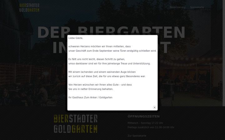 Screenshot of bierstadter-goldgarten.de