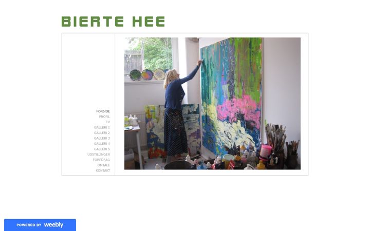 Screenshot of biertehee.dk