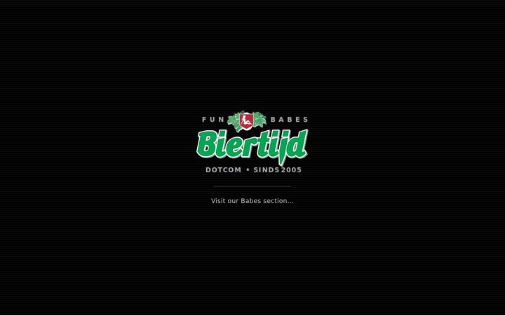 Screenshot of biertijd.com