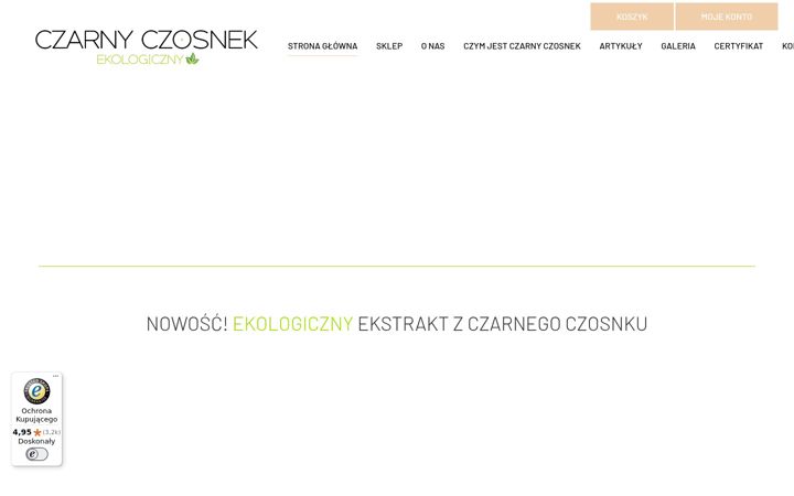 Screenshot ta' bieszczadzkiczosnek.pl