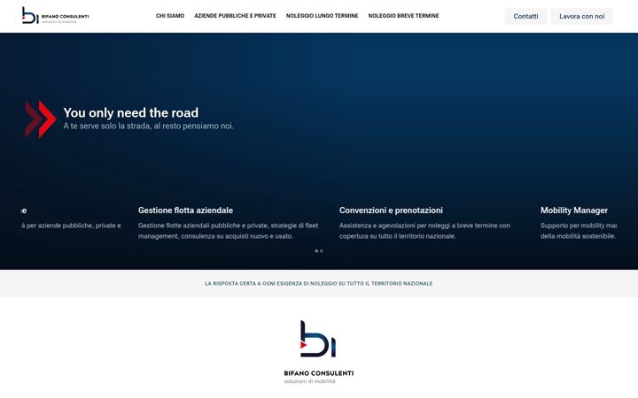 Screenshot of bifanoconsulenti.it