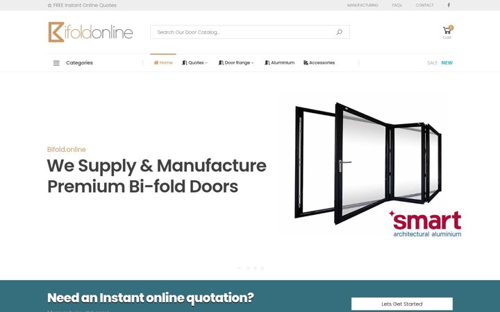 Screenshot of bifold.online