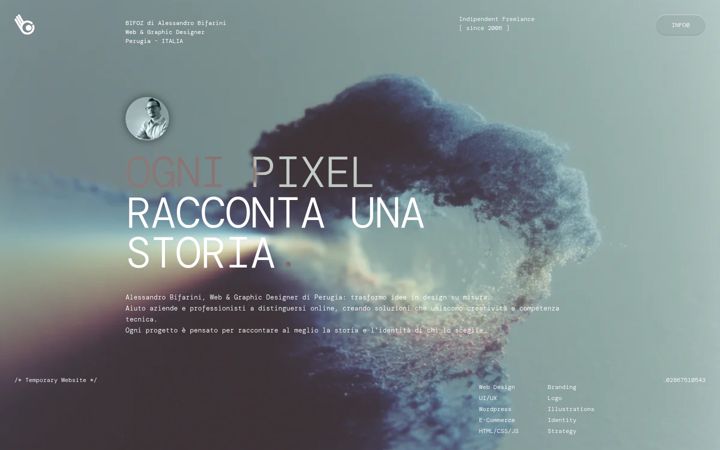 Screenshot of bifoz.com