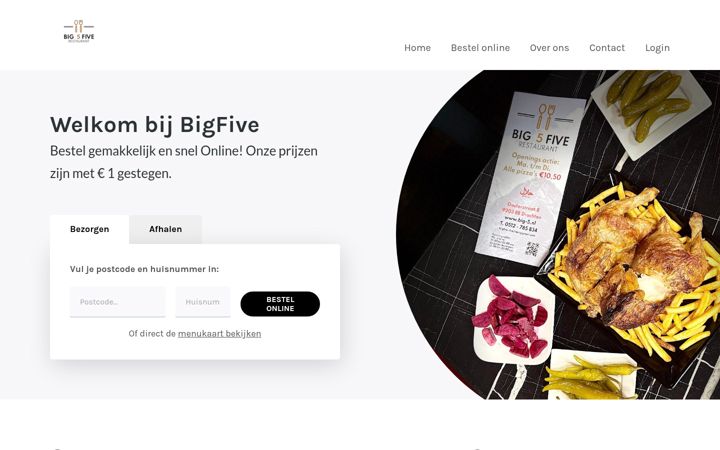 Screenshot of big-5.nl