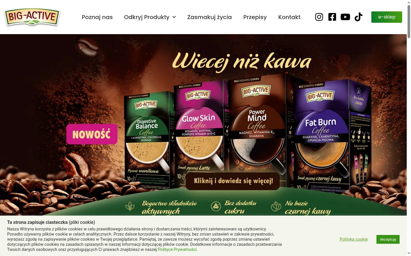 Ekrānuzņēmums ar piekrišanas baneri, kas tika rādīts pirms jebkādas mijiedarbības