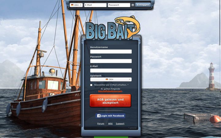 Screenshot of big-bait.com