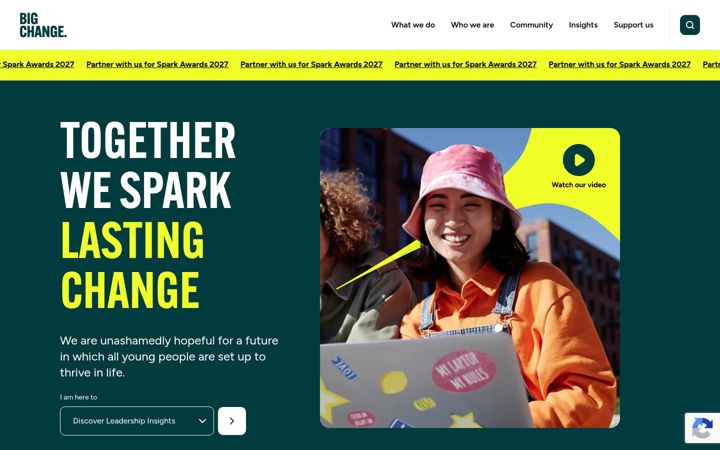 Screenshot stránky big-change.org