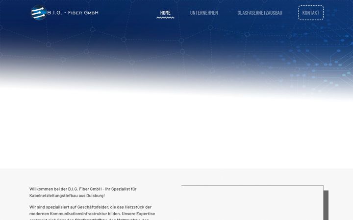 Screenshot of big-fiber.de
