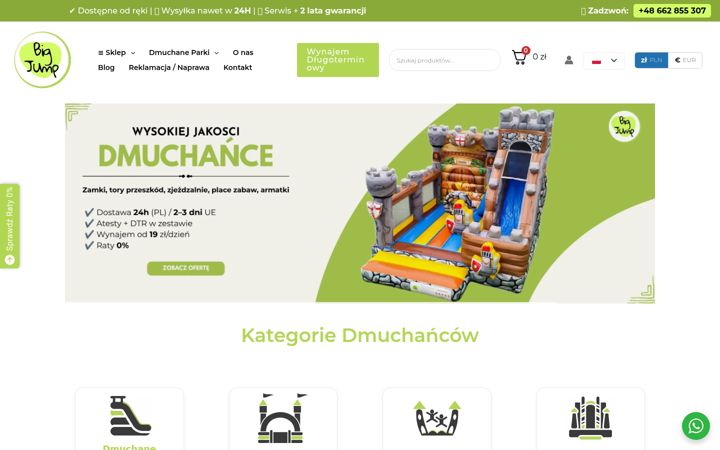 Skjámynd af big-jump.eu
