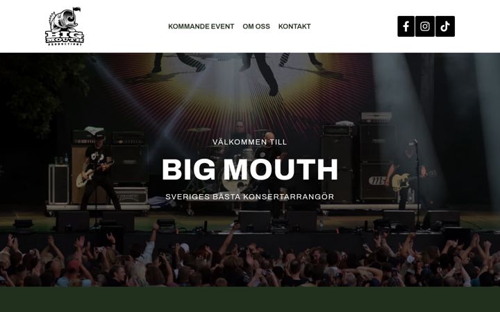 Screenshot of big-mouth.se