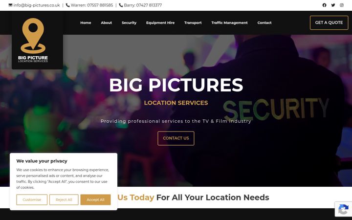 Screenshot von big-pictures.co.uk