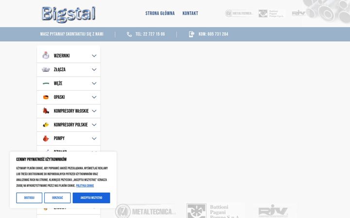 Screenshot of big-stal.pl