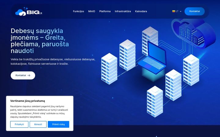 Ekraanipilt saidist big.lt