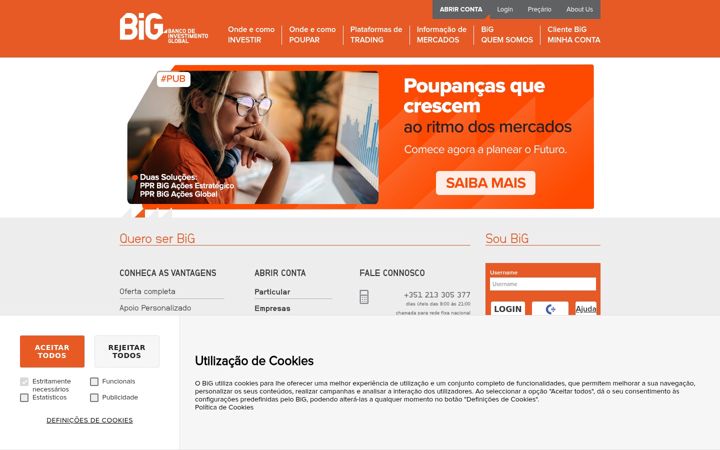 Screenshot of big.pt