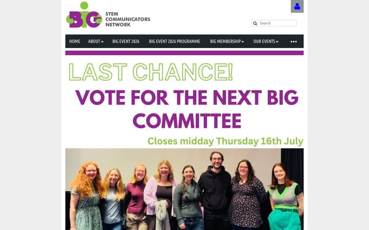 Screenshot of big.uk.com