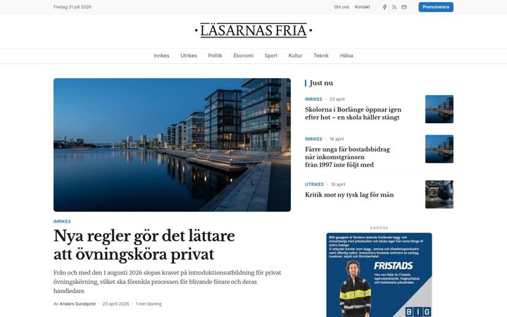 Screenshot of big1.se