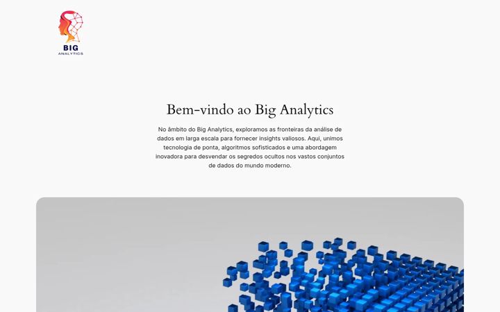 Screenshot of biganalytics.com.br