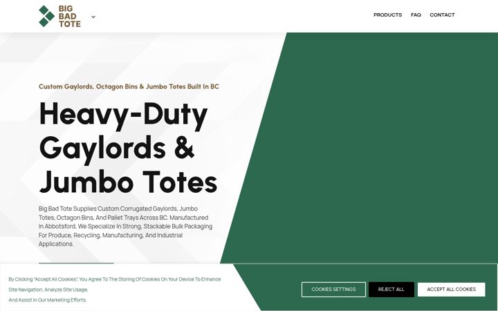Screenshot of bigbadtote.com