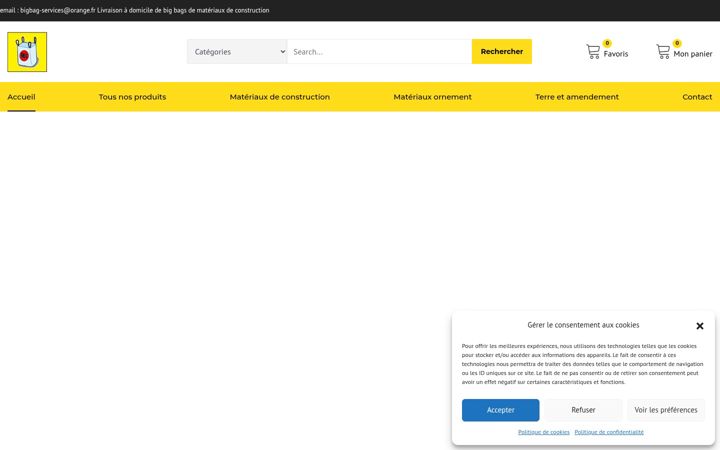 Skærmbillede af bigbagservices-calvados.fr