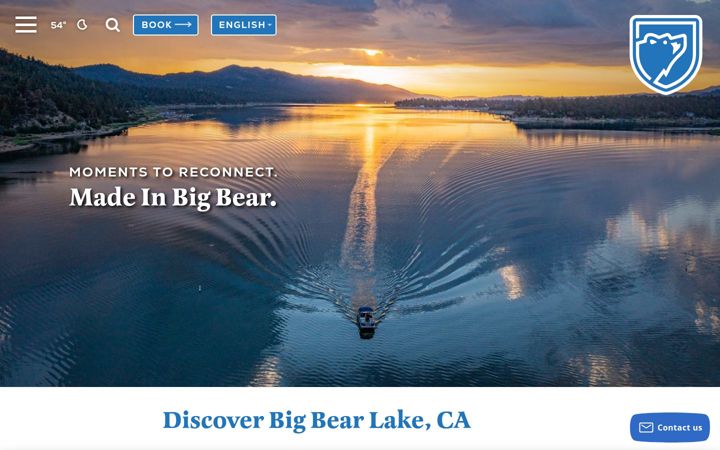 Screenshot of bigbear.com