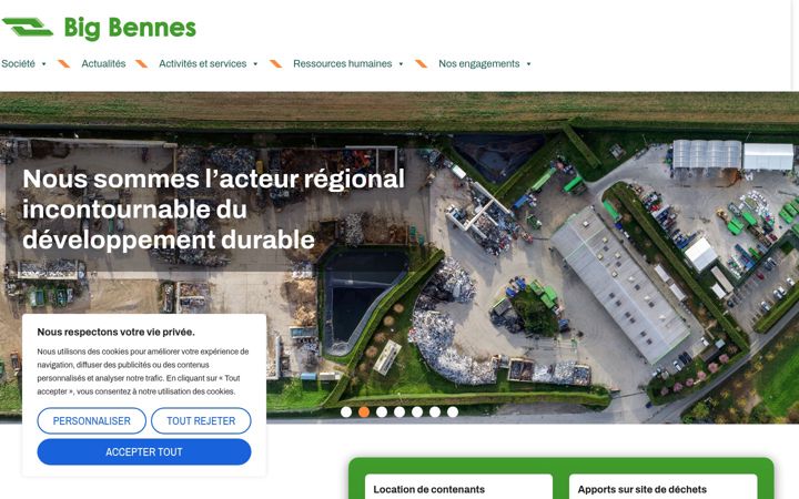 Screenshot of bigbennes.com