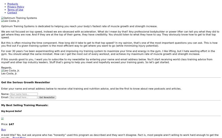 Screenshot of bigbeyondbelief.com