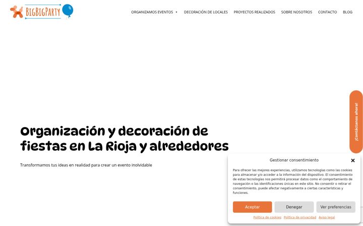 Screenshot of bigbigparty.es