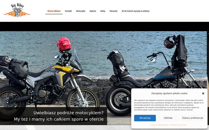 Screenshot of bigbikes.pl