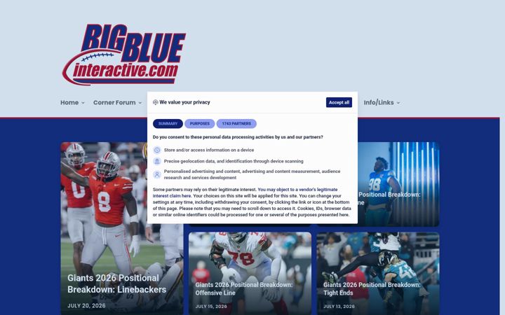 Screenshot of bigblueinteractive.com