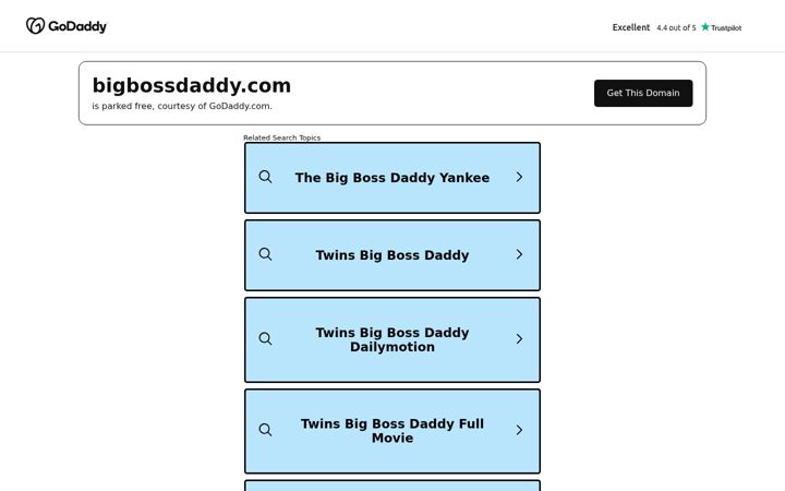 Screenshot of bigbossdaddy.com