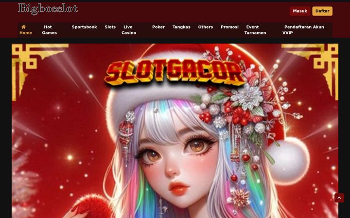Screenshot of bigbosslot.net