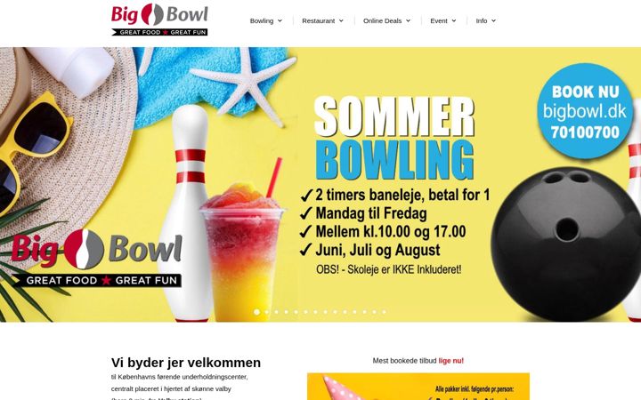 Screenshot of bigbowl.dk