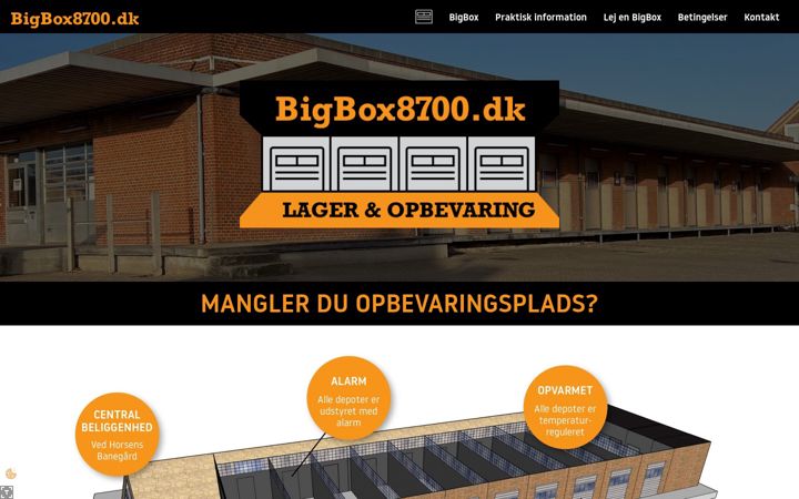 Screenshot of bigbox8700.dk