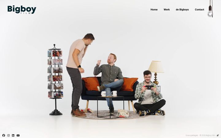 Screenshot ta' bigboyfilm.nl