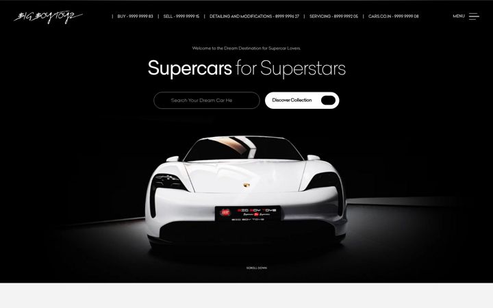 Screenshot of bigboytoyz.com