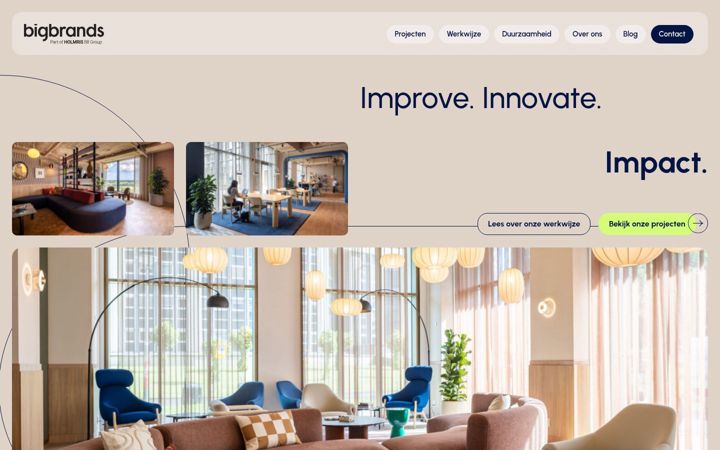 Zrzut ekranu bigbrands.nl